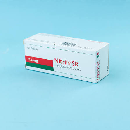 Tab. Nitrin SR 2.6mg (Sustained Release)
